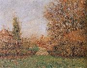 autumn scenery Camille Pissarro